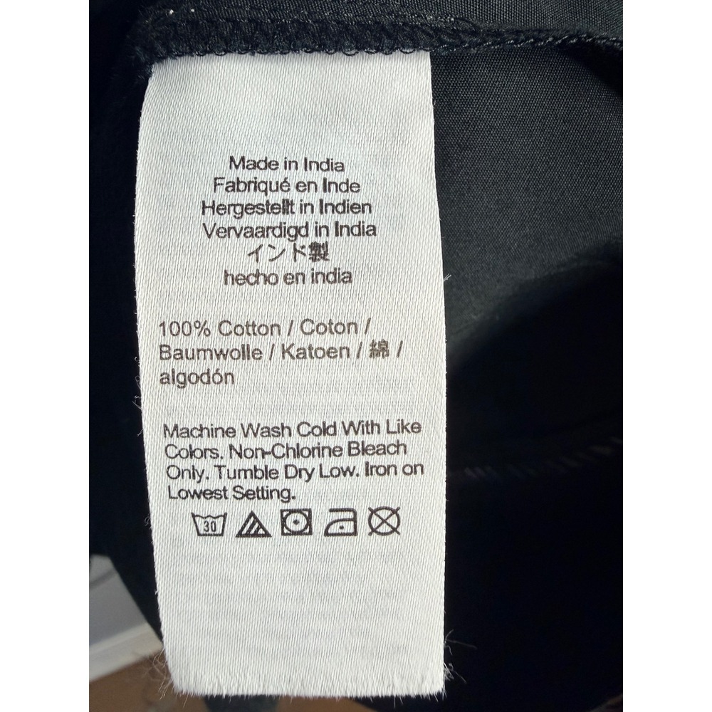 Madewell Black V-Neck Mini Dress - Picture 10 of 10